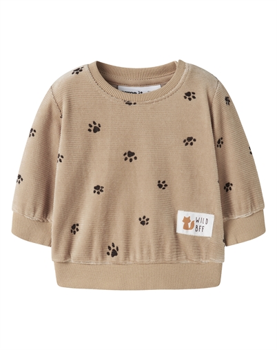 Name It - NBMNorden O-Neck T-Shirt - Sesame